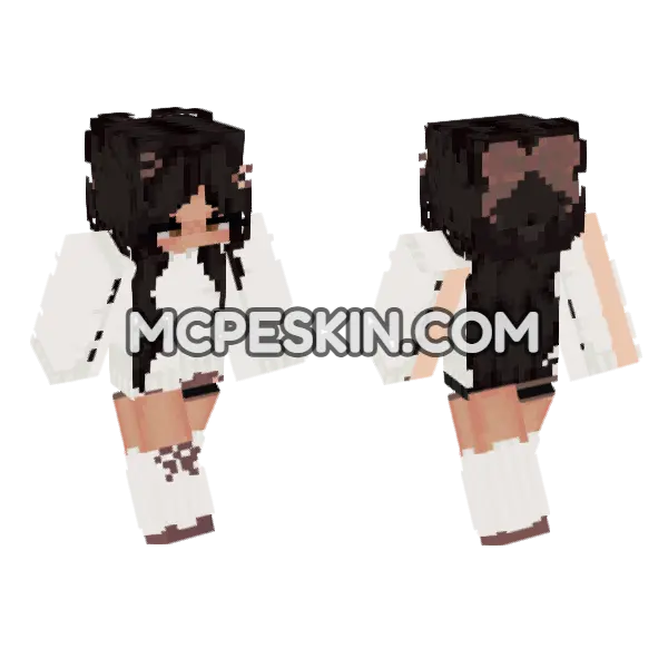 Cute Maid Outfit, front and back