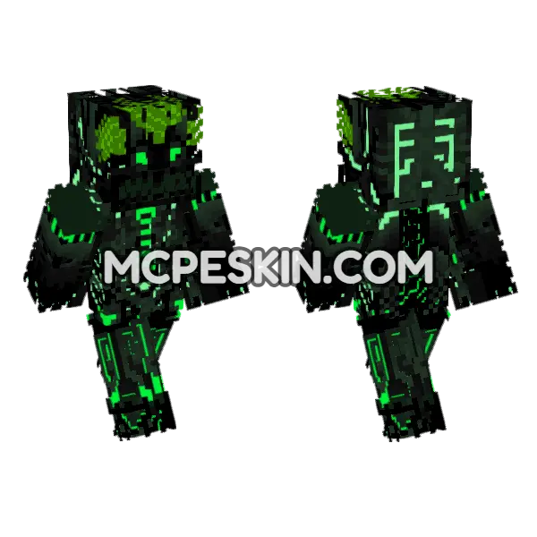 Cybernetic Undead Lord, front and back