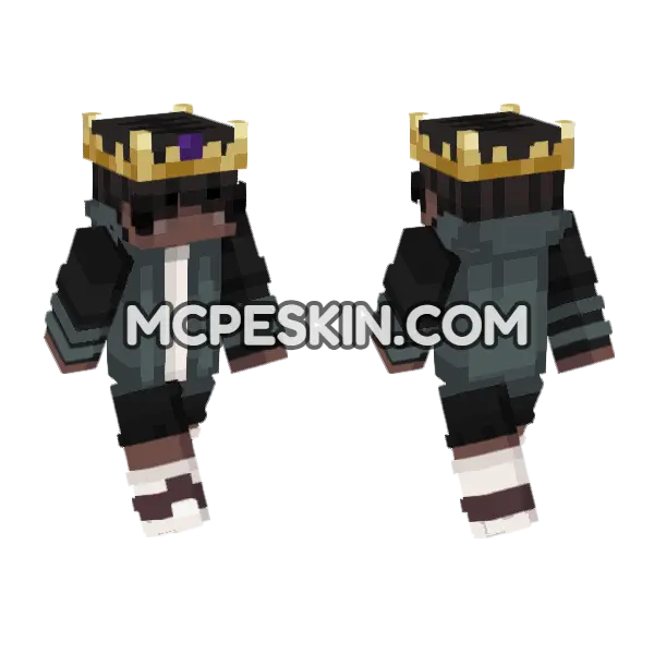 Daniel Alex Minecraft Bedrock skin, front and back