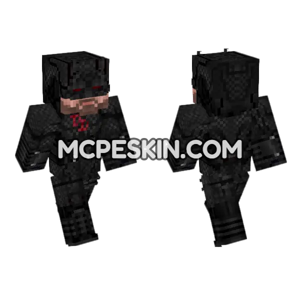 Daredevil Matt Murdock, front and back