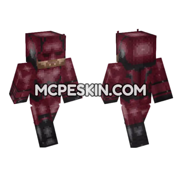 Daredevil Red Suit, front and back