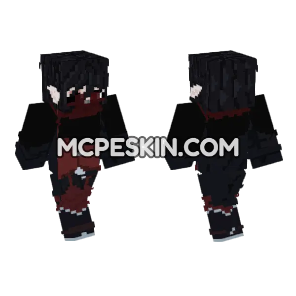 Dark Academia Scholar, front and back