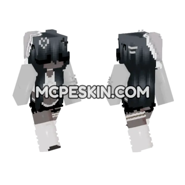 Dark Bluehaired, front and back