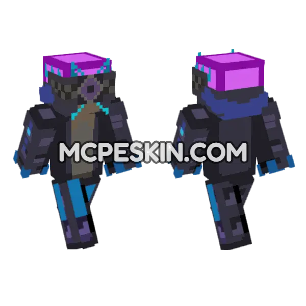 Dark Gaia Armor, front and back
