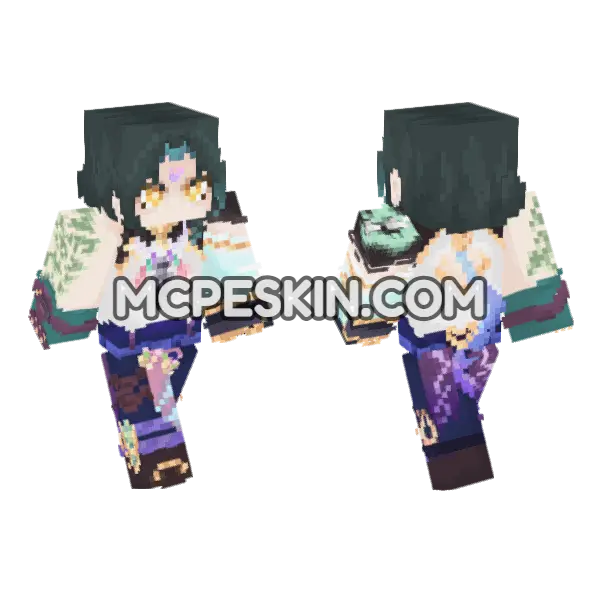 Dark Haired Oracle, front and back
