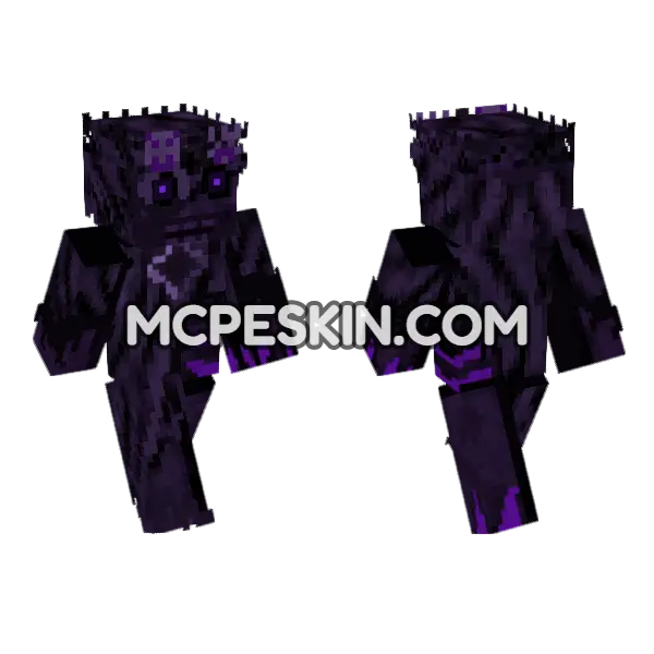 Dark Hooded Figure, front and back