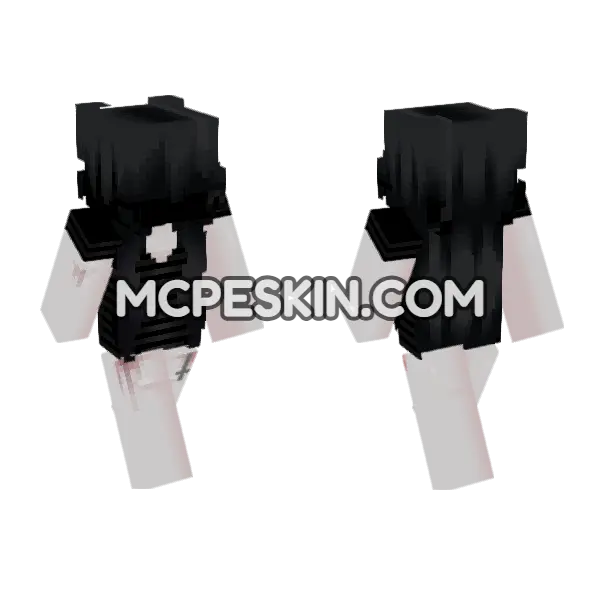 Dark Hooded Figure, front and back