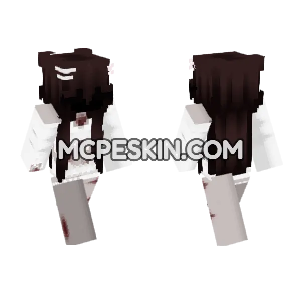 Dark Hooded Figure, front and back