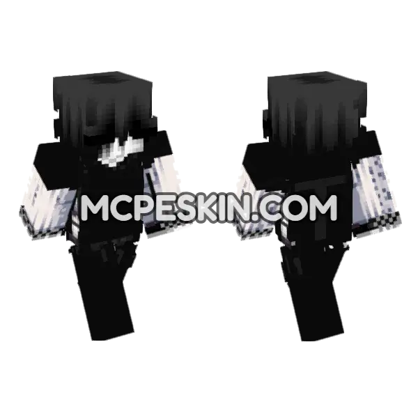 Dark Hooded Figure, front and back