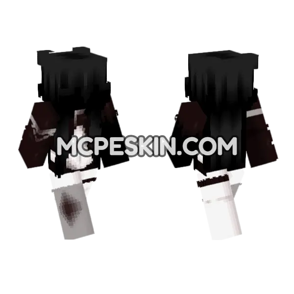 Dark Hooded Figure, front and back