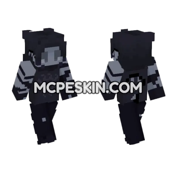 Dark Knight Armor, front and back