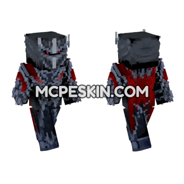 Dark Knight Armor, front and back