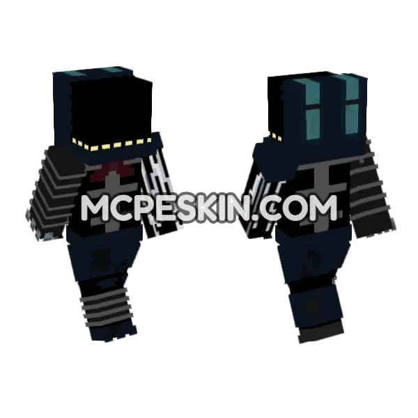 Dark Knight Armor, front and back