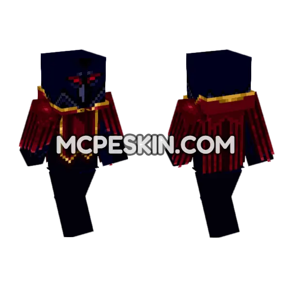 Dark Knight Robes, front and back