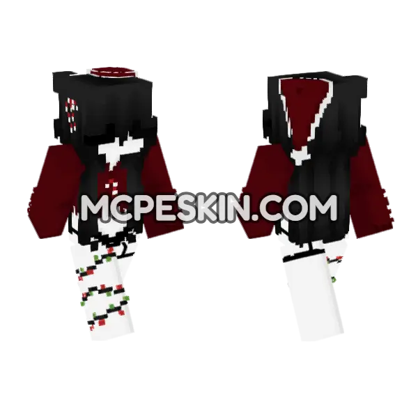 Dark Robed Figure, front and back