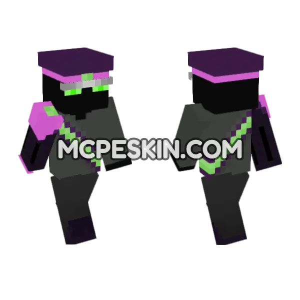 Dark Sentinel Armor, front and back
