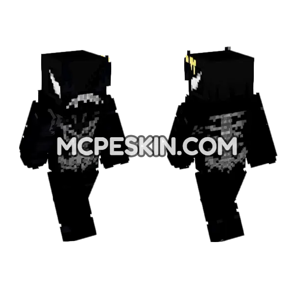 Dark Skeleton Knight, front and back