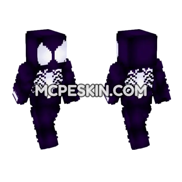 Dark Spider Suit, front and back