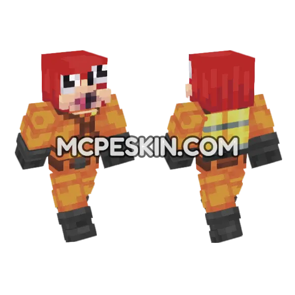 Dawae Skin Minecraft Bedrock skin, front and back