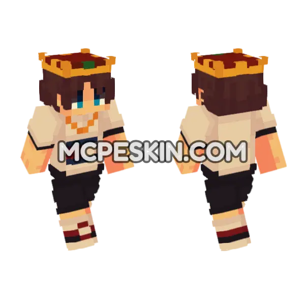 Dean Alex Minecraft Bedrock skin, front and back