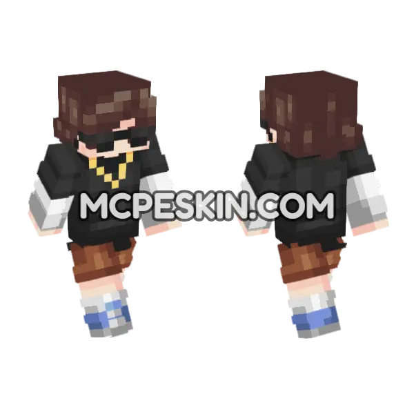Dean Skin Minecraft Bedrock skin, front and back