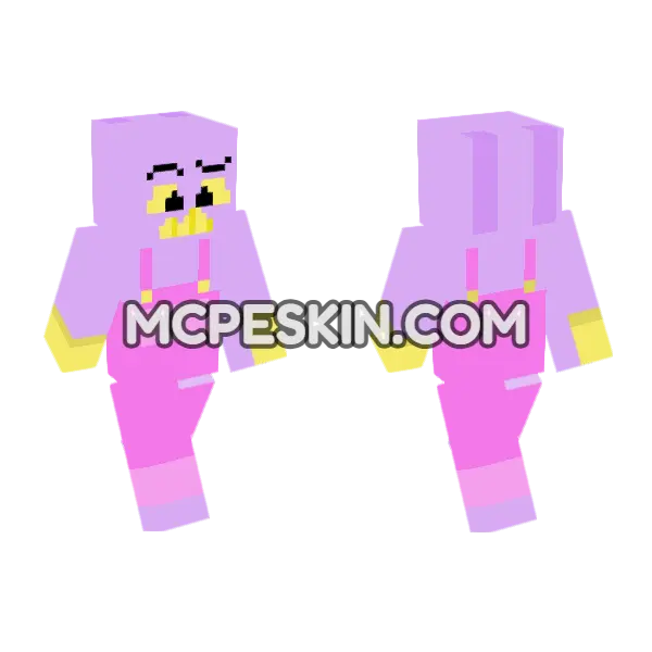 Detective Sheriff Jax Minecraft Bedrock skin, front and back