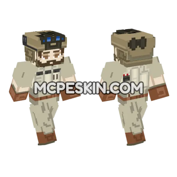 Devgru Minecraft Skin Minecraft Bedrock skin, front and back