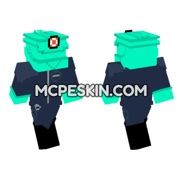 Diamante 6235574 Minecraft Bedrock skin, front and back