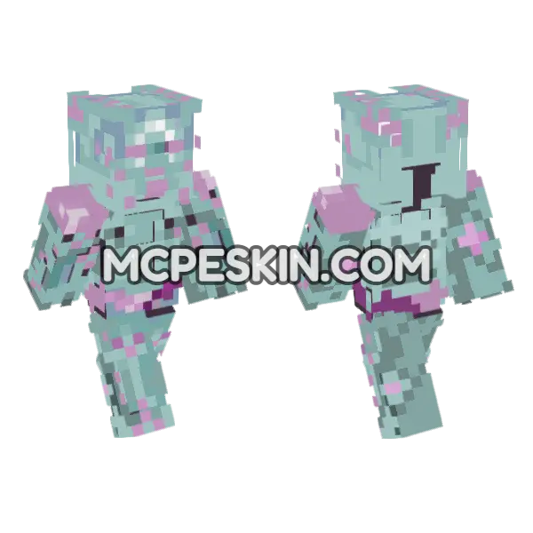 Dirty Deeds Done Dirt Cheap Minecraft Bedrock skin, front and back