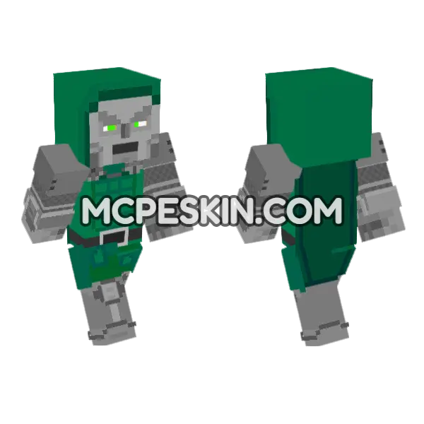 Doctor Doom, front and back