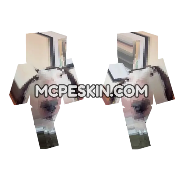 Dog 4 Minecraft Bedrock skin, front and back