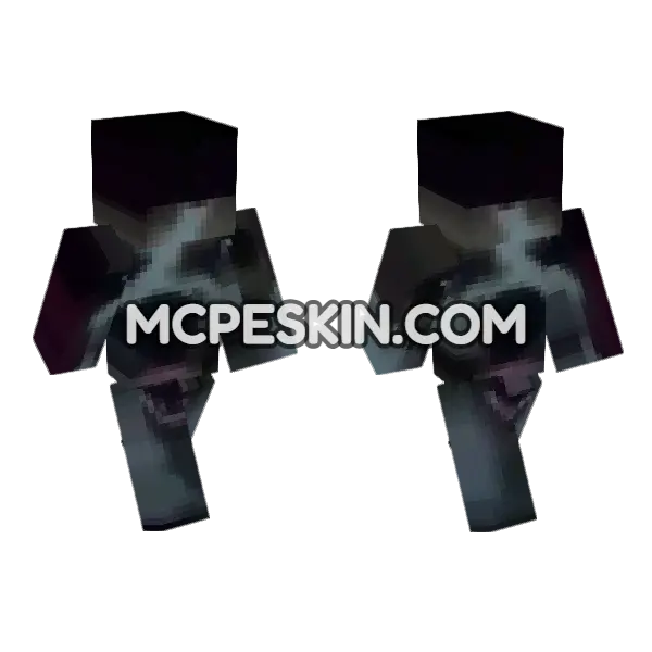 Dog 4 Minecraft Bedrock skin, front and back