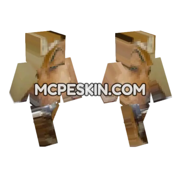 Dog Skin Minecraft Bedrock skin, front and back