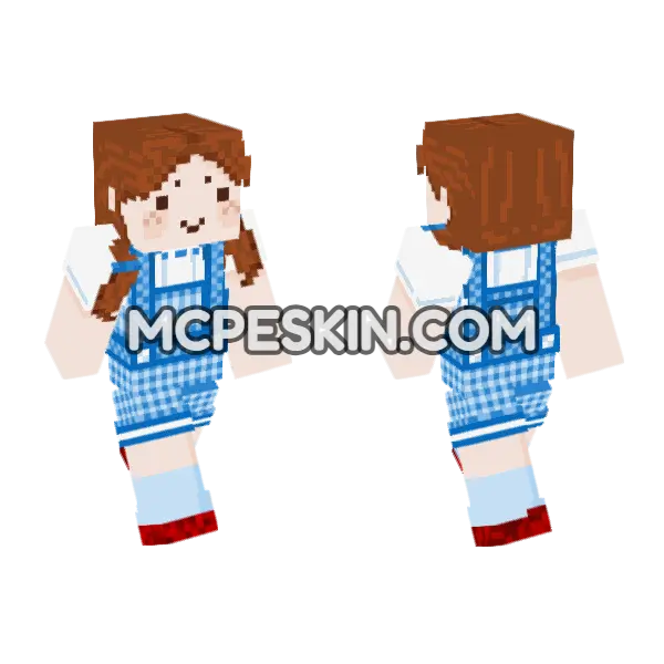 Dorothy Gale, front and back
