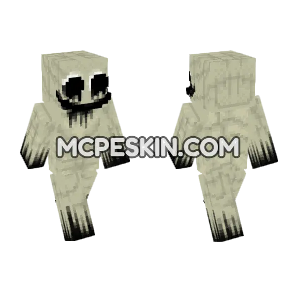 Dread Skin Minecraft Bedrock skin, front and back