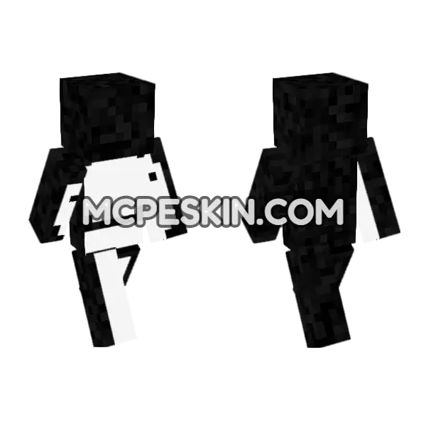 Dream 12 Minecraft Bedrock skin, front and back