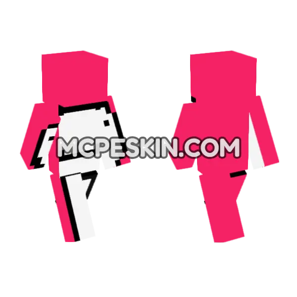 Dream 9 Skin Minecraft Bedrock skin, front and back