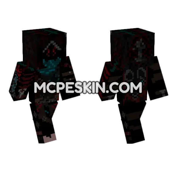 Drexssassin Cyberpunk Assassin, front and back