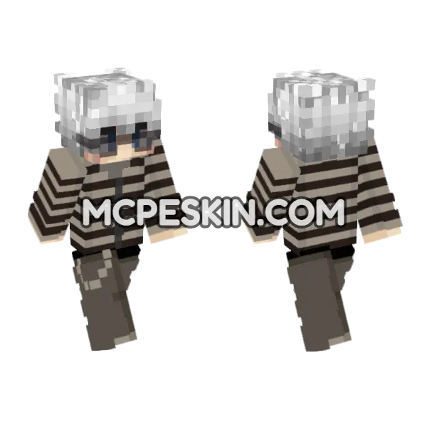 Drip Skin Minecraft Bedrock skin, front and back