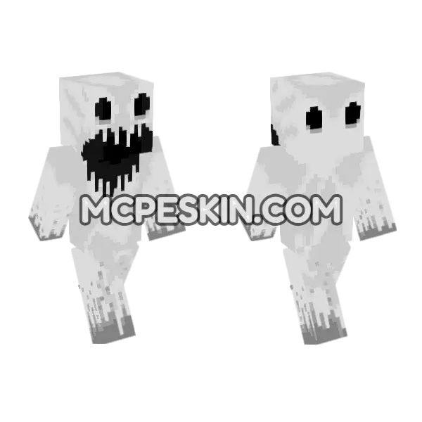 Drowned Skin Minecraft Bedrock skin, front and back