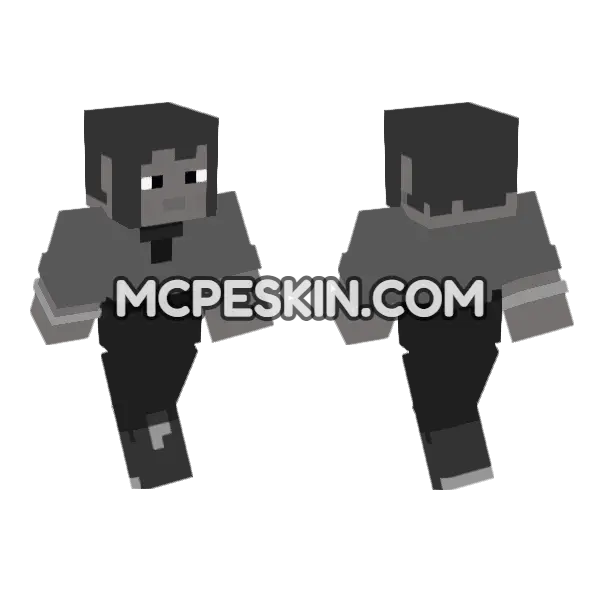Dummy Efe Minecraft Bedrock skin, front and back