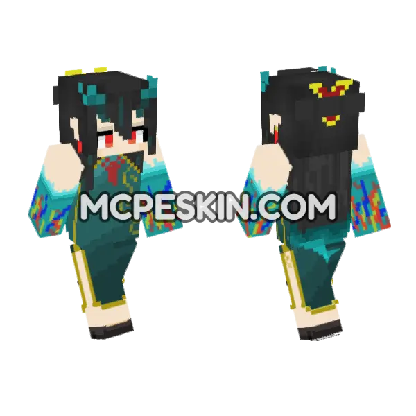 Dusk Arknights Miracle, front and back