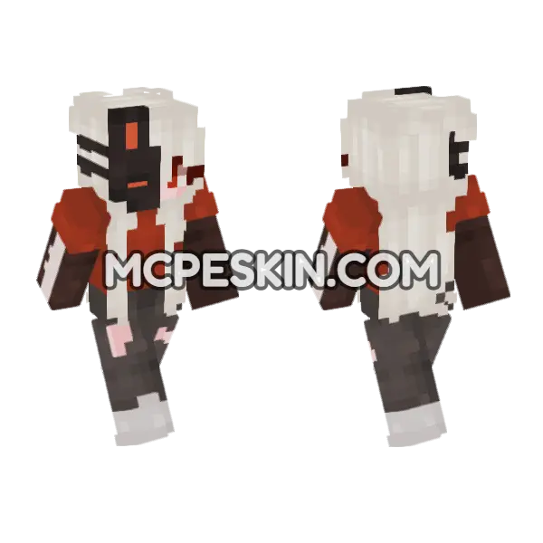 Dyad Skin Minecraft Bedrock skin, front and back