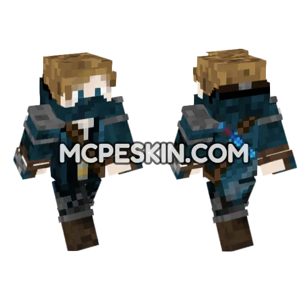 Eagle Archer Skin Minecraft Bedrock skin, front and back