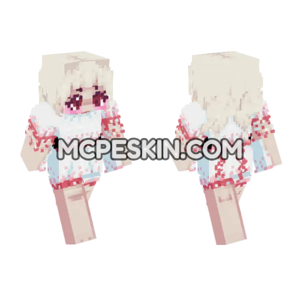 Eika Ebisu Touhou Project, front and back