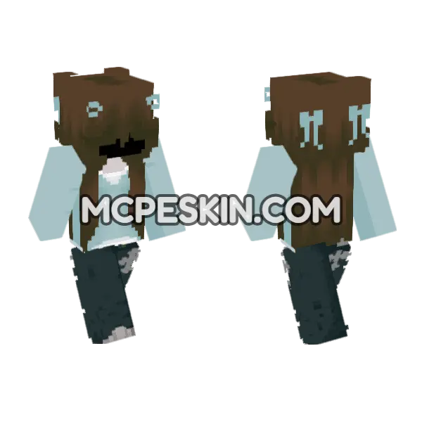 Elegant Ice Sorceress, front and back