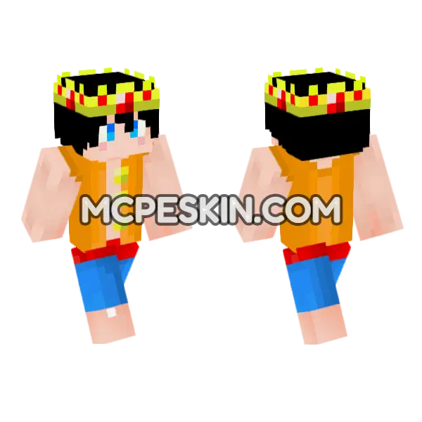 Eltrollino Skin Minecraft Bedrock skin, front and back