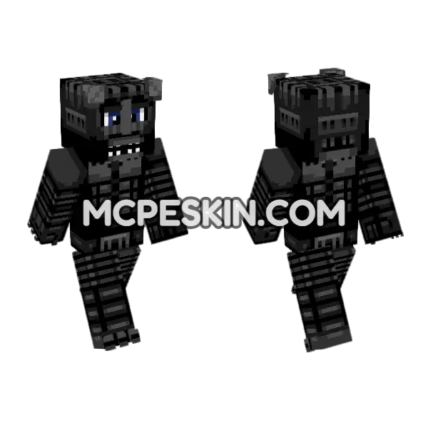 Endo 02 6157637 Minecraft Bedrock skin, front and back