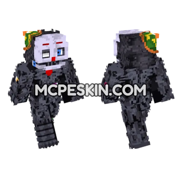 Ennar Minecraft Bedrock skin, front and back