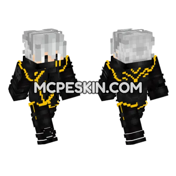 Ennard 5930280 Minecraft Bedrock skin, front and back